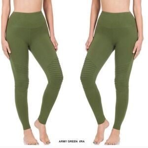 Zenana Full Length Wide Waistband  Leggings